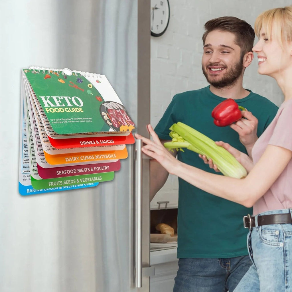 BrightLeaf Everyday Cookbook With Magnetic Preparation Board For Families