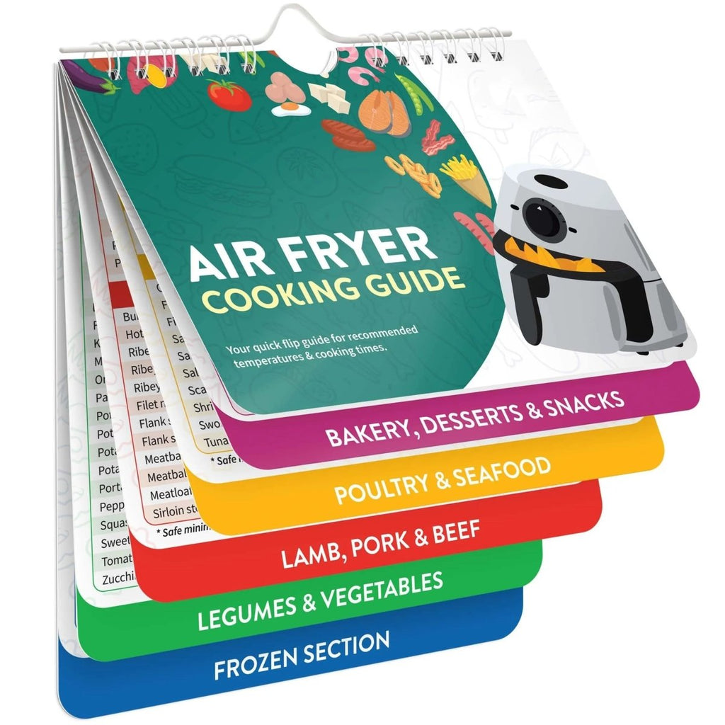 BrightLeaf Everyday Cookbook With Magnetic Preparation Board For Families