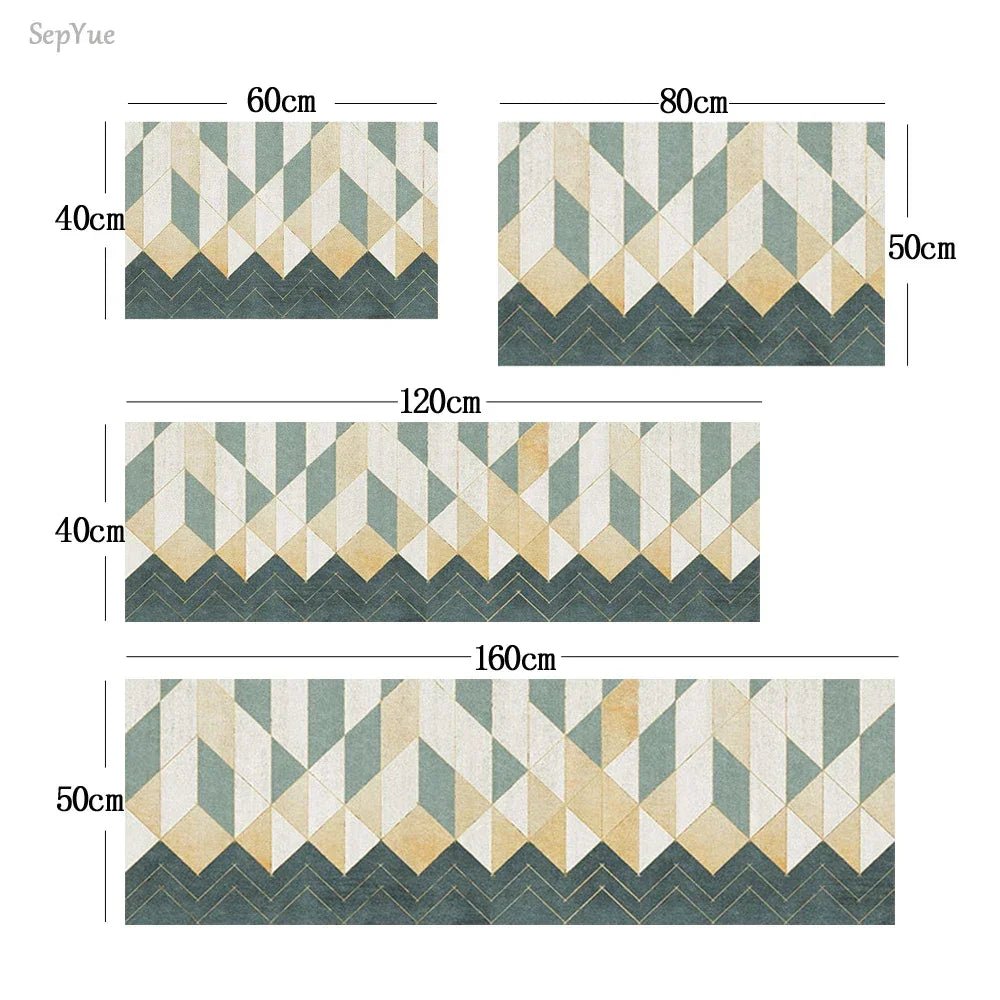 Covoraș antiderapant VelvetEase pentru bucătărie, catifea moale, confort pentru bucătari acasă