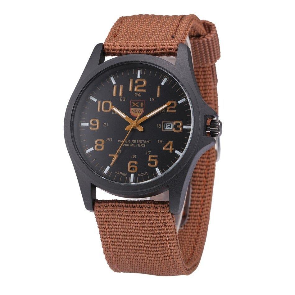 Iron Peak Watch With LED Light Waterproof And Shock Resistant Timepiece