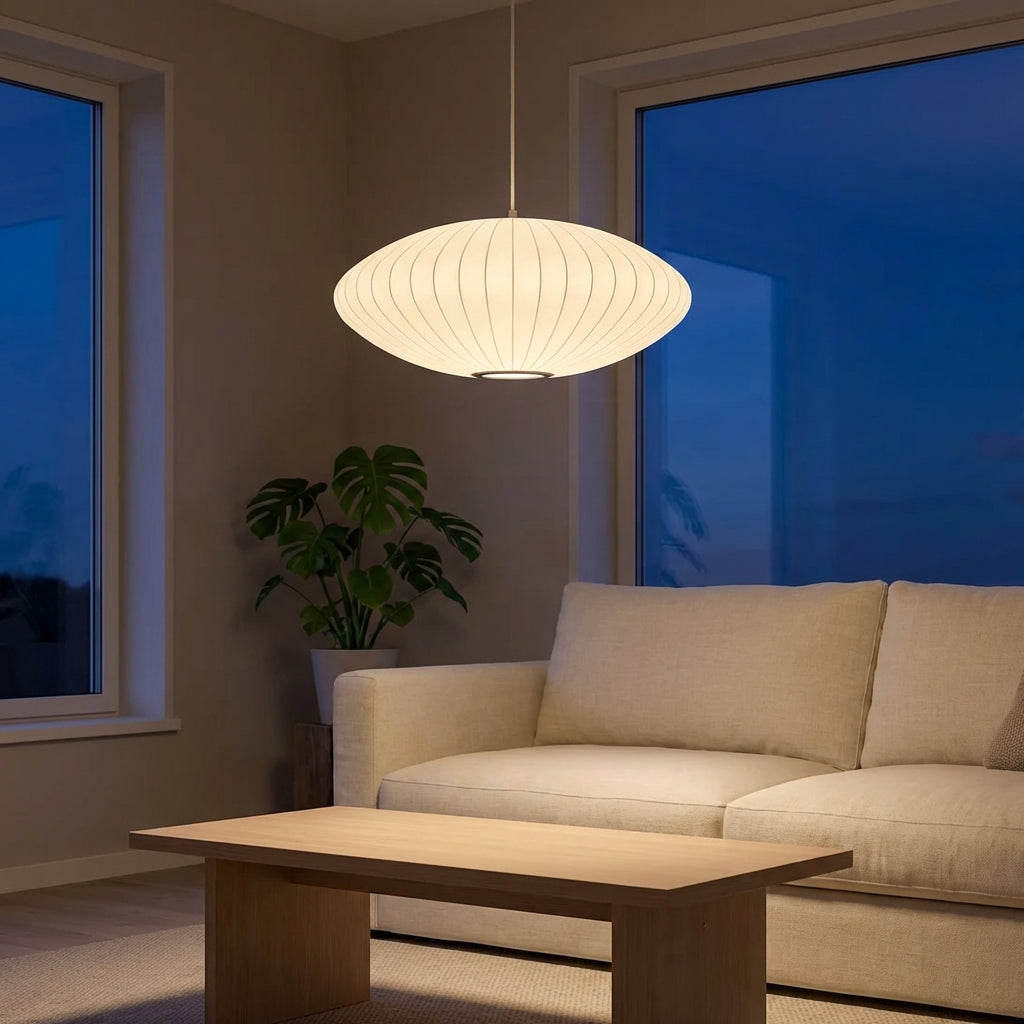 CocoonAura Deckenlampe elegante moderne Lichtverteilung mit sanfter Lichtverteilung