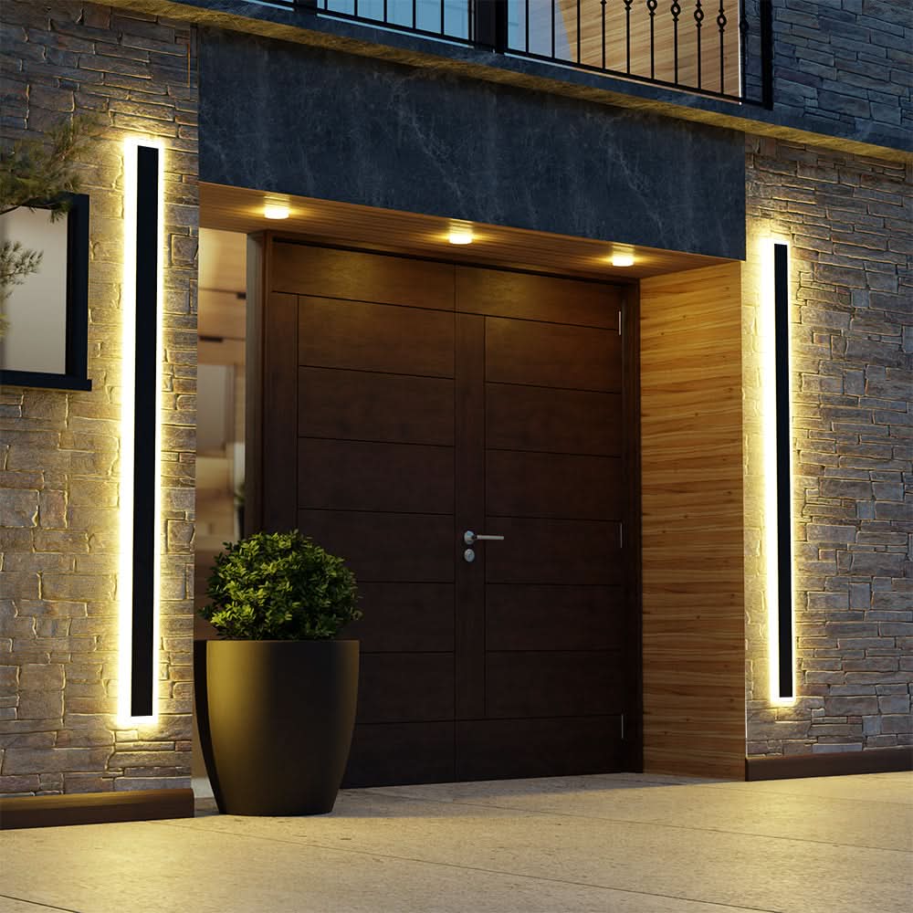 Outlume Weatherproof Exterior Wall Light for Garden, Balcony and Terrace Glow
