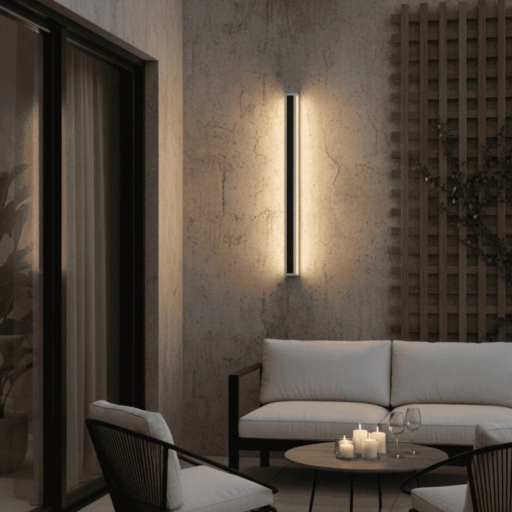 Outlume Weatherproof Exterior Wall Light for Garden, Balcony and Terrace Glow
