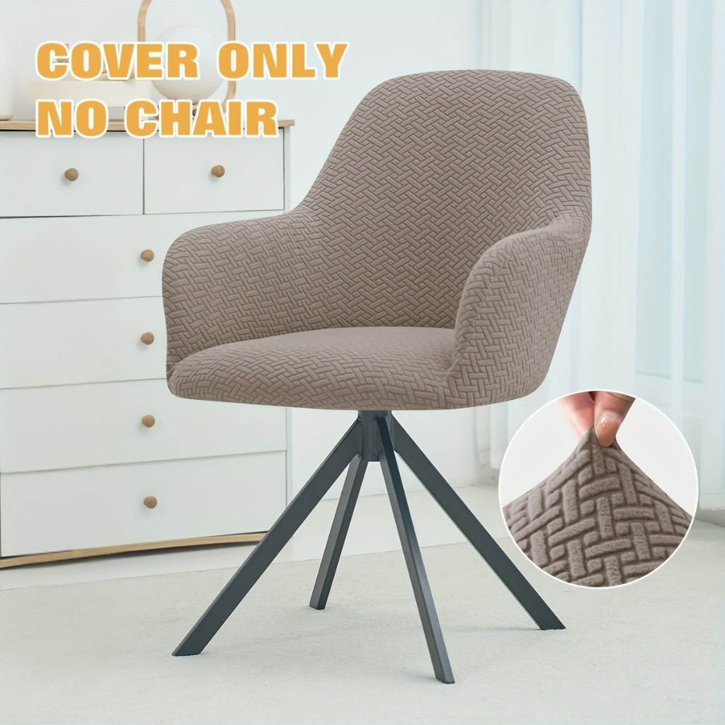 Velvora Highback Tailored Chair Cover For Elegant Dining