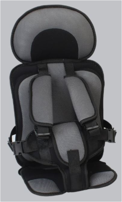 Portable Child Travel Car Seat | Foldable Safety Booster with 5-Point Harness | Ages 0–12 Years