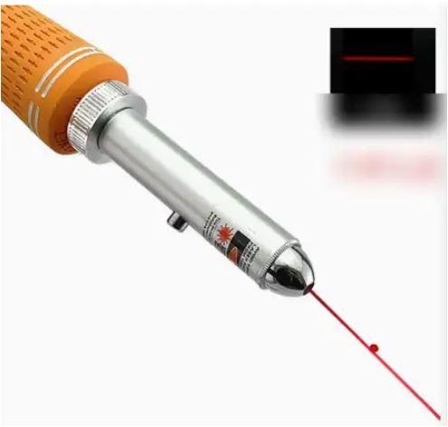 Laser golf svingjusteringsværktøj til præcis grebsopsætning