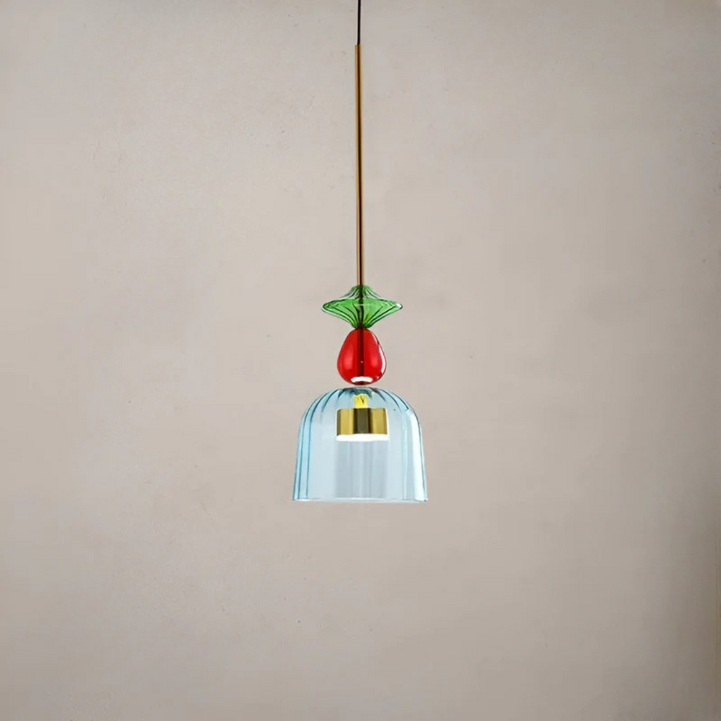Asteri Macaron Colored Pendant Light for Living Rooms