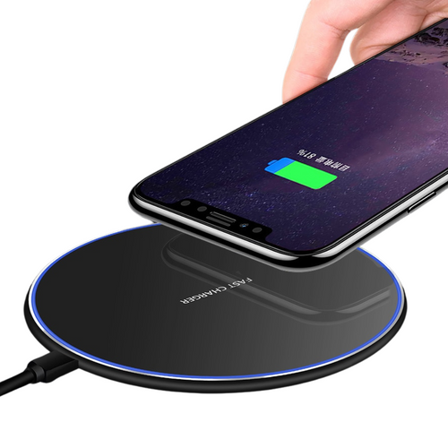30W Fast Wireless Charging Pad | Premium USB C Charging Cable MagSafe Charger for Apple iPhone, Samsung & Android - Fast Wireless Charging Pad