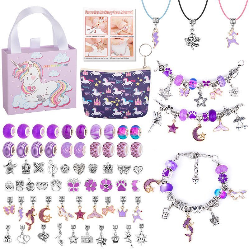 Kit Bracciale con Perline LuminaCraft per Ragazze Creative e Divertenti