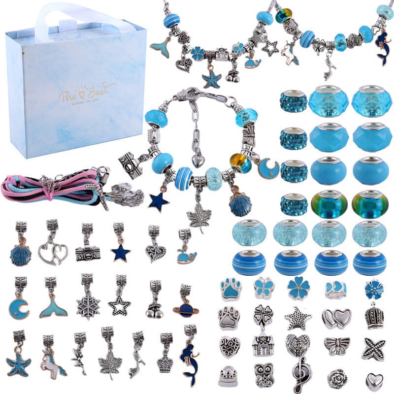 Kit Bracciale con Perline LuminaCraft per Ragazze Creative e Divertenti