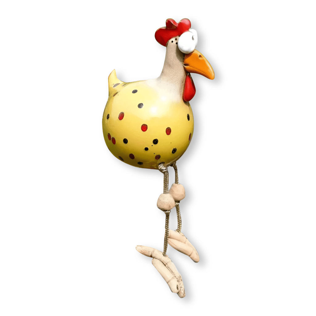 Statua da Giardino Cluck Impermeabile per Decorazione Esterna di Giardini