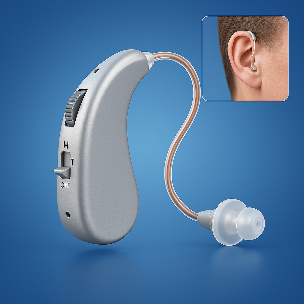 HearingPlus Ładowalny Cyfrowy Wzmacniacz Dźwięku dla Wyraźnej Mowy i Komfortu przez Cały Dzień
