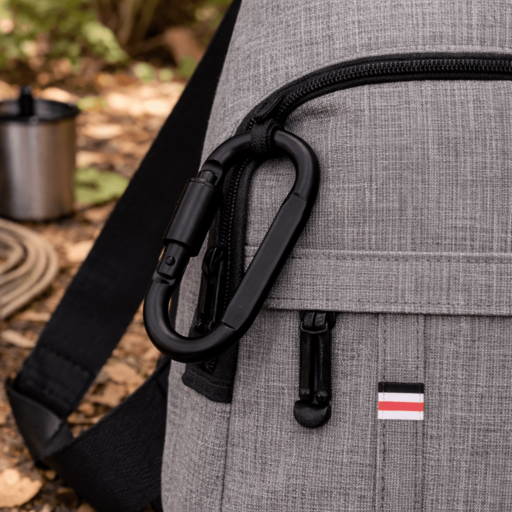 Ensemble de crochets en aluminium verrouillables TrailLock pour amateurs de plein air et port quotidien