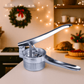 PureeCraft 3in1 ruostumattomasta teräksestä valmistettu perunapuristin kermaisille soseille kotikokeille