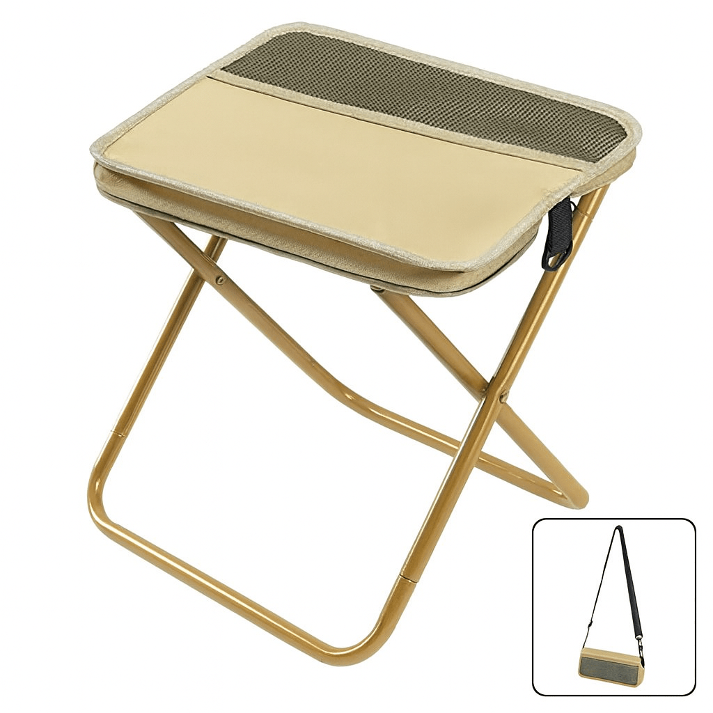 2-i-1 Stolbag: Lett Vanntett Sammenleggbar Stol og Ryggsekk for Eventyr