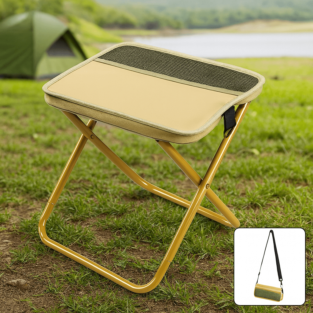 2-i-1 Stolbag: Lett Vanntett Sammenleggbar Stol og Ryggsekk for Eventyr