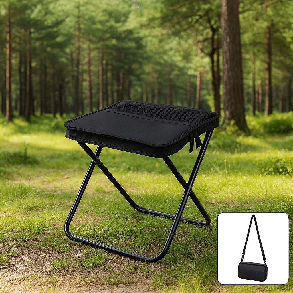 2-i-1 Stolbag: Lett Vanntett Sammenleggbar Stol og Ryggsekk for Eventyr