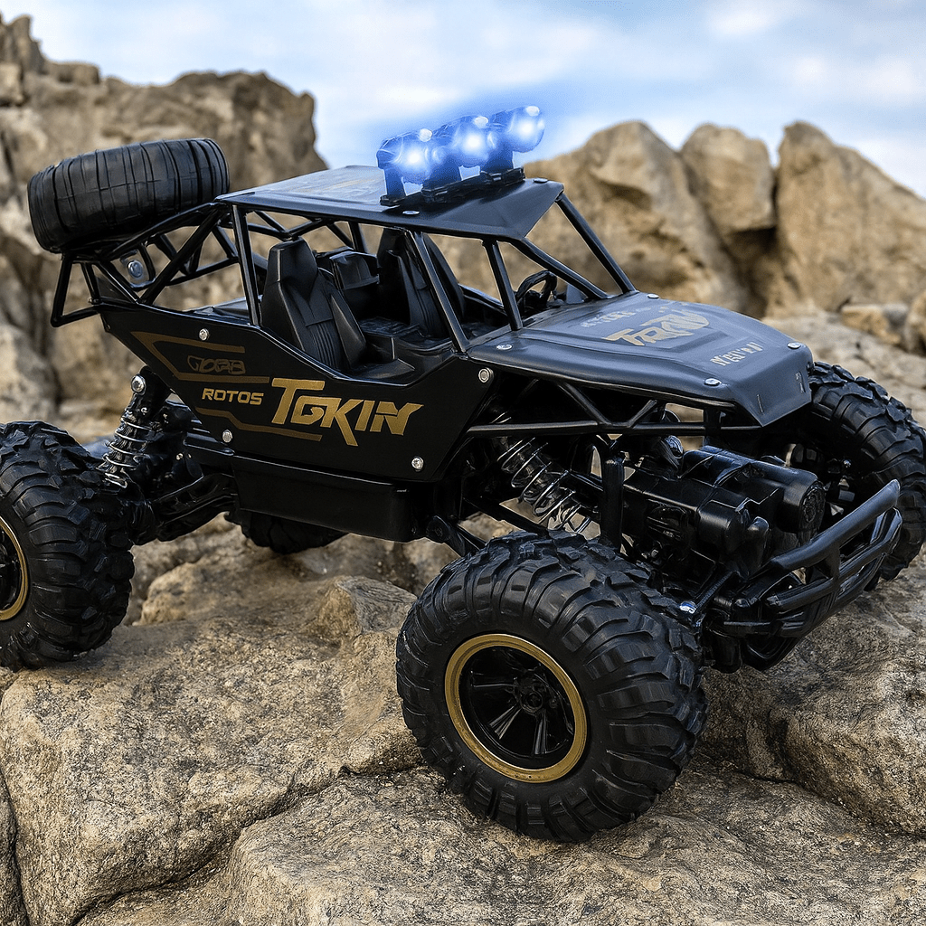 ThunderRidge X4 Rugged Remote-Control Monster Truck For All-Terrain Outdoor Adventures