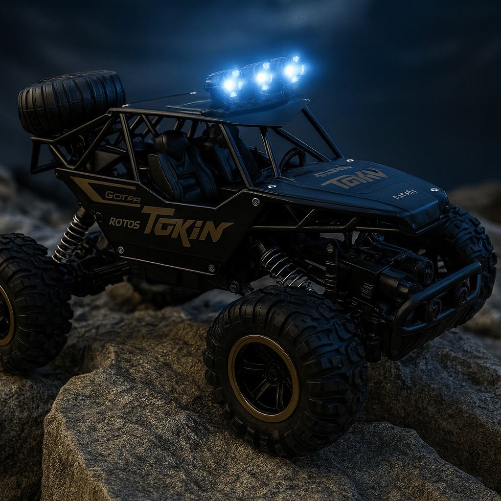 ThunderRidge X4 Rugged Remote-Control Monster Truck For All-Terrain Outdoor Adventures