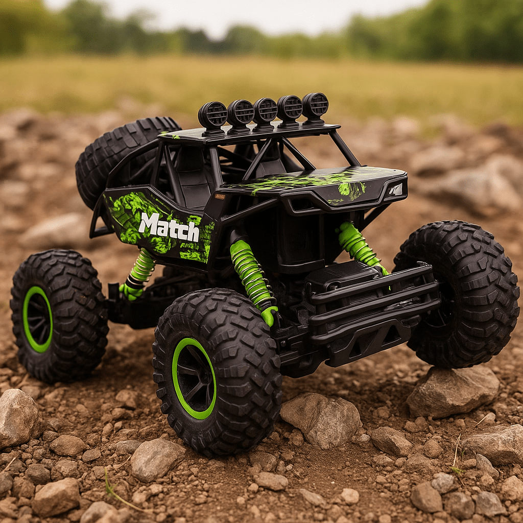 ThunderRidge X4 Rugged Remote-Control Monster Truck For All-Terrain Outdoor Adventures