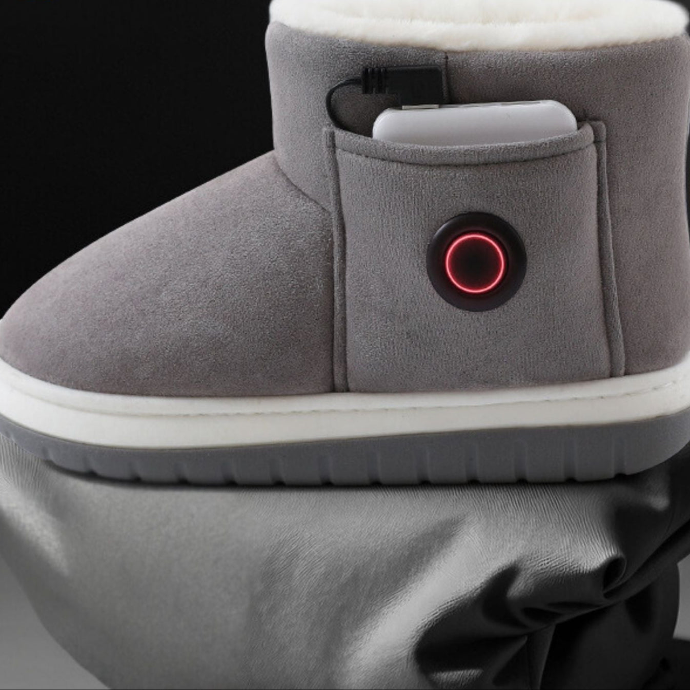 Pantofole Riscaldate Ricaricabili per il Comfort Invernale Indoor