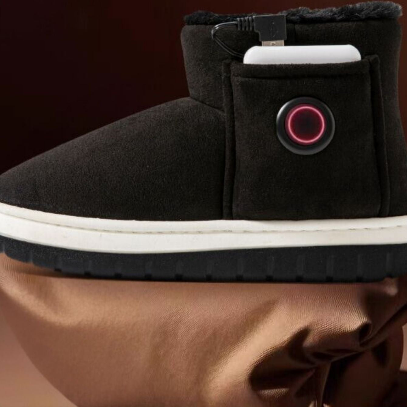 Pantofole Riscaldate Ricaricabili per il Comfort Invernale Indoor