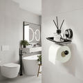 Rollfix No-Drill Stainless Steel Toilet Paper Dispenser With Strong Suction
