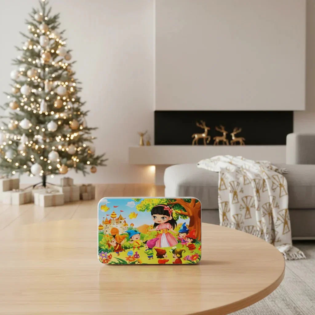 CleverNest Wooden Puzzle For Kids 60-Piece Animal And Vehicle Motifs Builds Logic