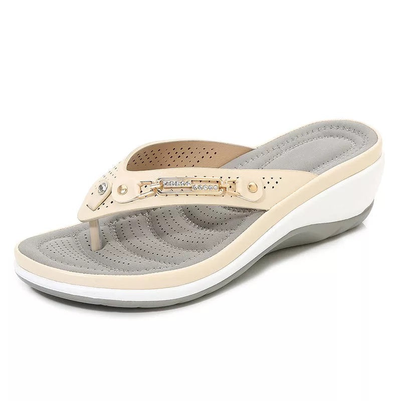 Sandalias de arco para mujer con plantilla acolchada para comodidad diaria