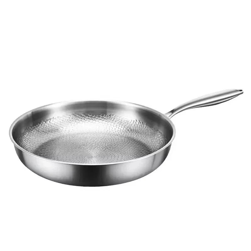 Hammerpan Titanium Hammeret Non-stick Stegepande til Holdbar, Kemikaliefri Madlavning