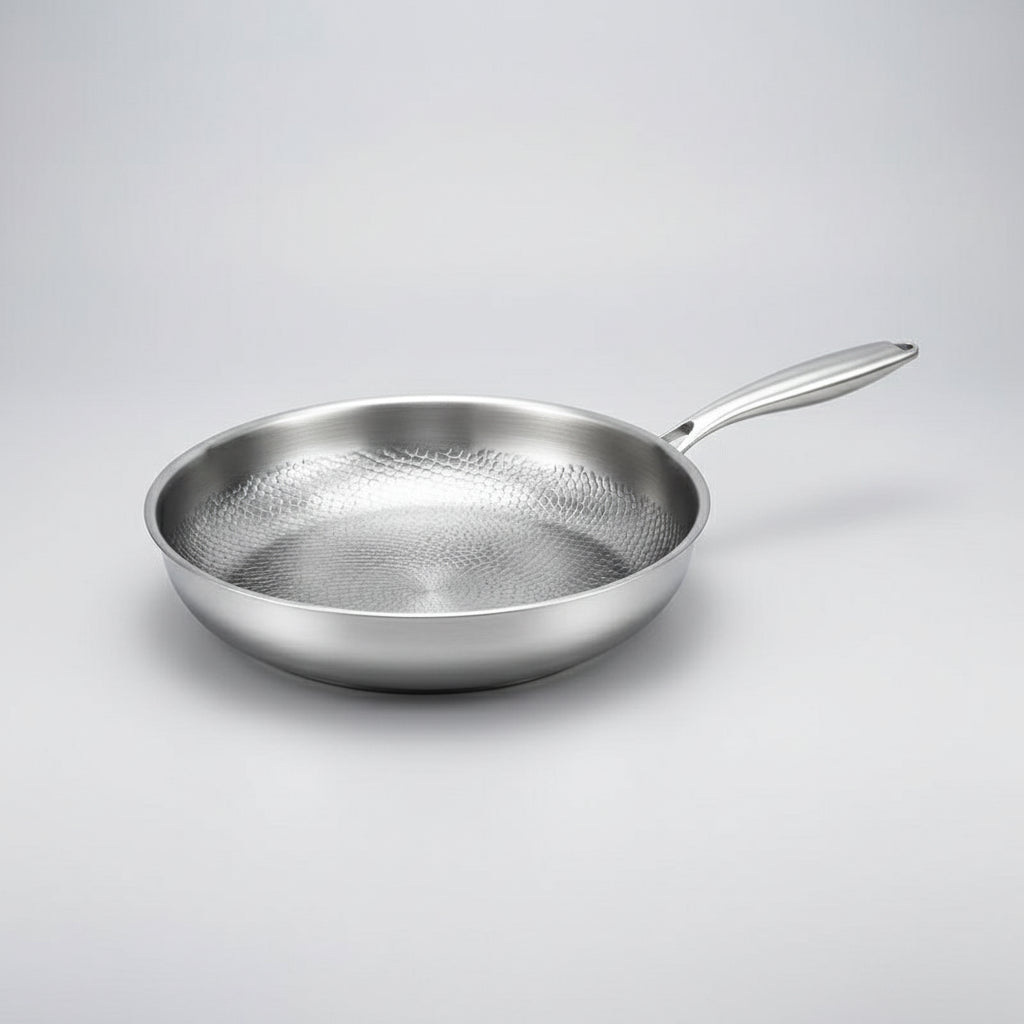 Hammerpan Titanium Hammeret Non-stick Stegepande til Holdbar, Kemikaliefri Madlavning