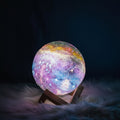 Lámpara LumaGlow Moonlight con color y brillo ajustables para dormitorios