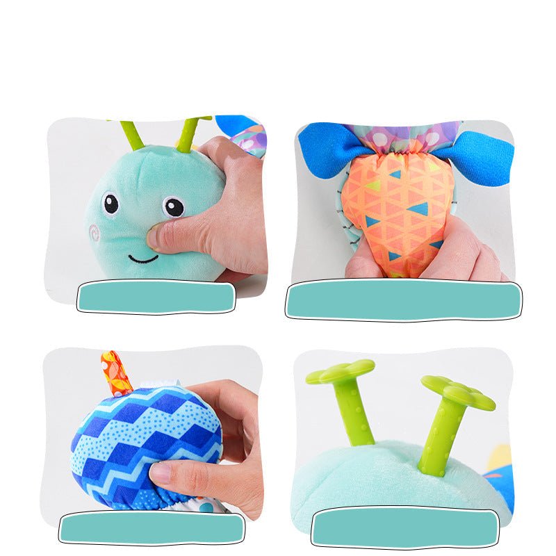 Cuddle Pillar Singing Caterpillar Plush For Babies With Sensory Features