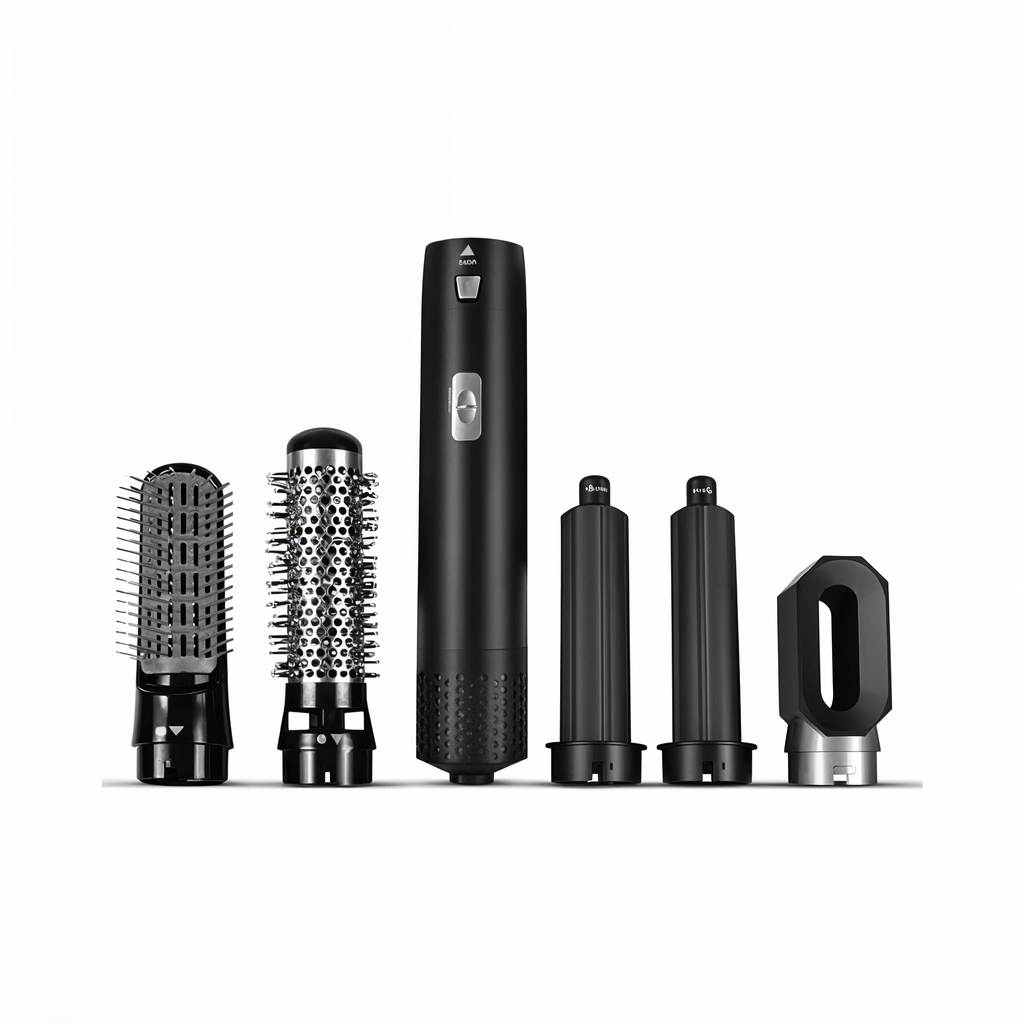 Herramienta de Estilizado para Secador de Pelo Multifunción con Tecnología Iónica y Accesorios