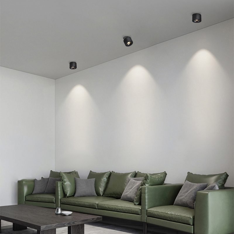 NovaLumen Adjustable Cylinder Recessed LED Ceiling Light