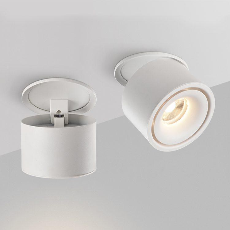 NovaLumen Adjustable Cylinder Recessed LED Ceiling Light