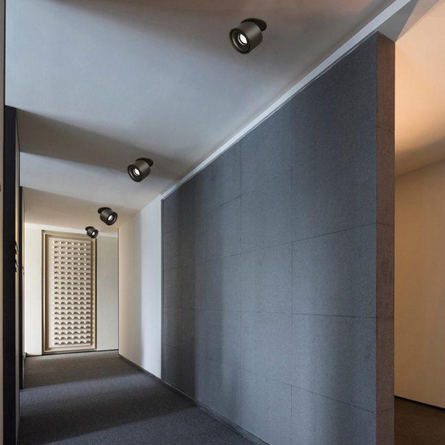 NovaLumen Adjustable Cylinder Recessed LED Ceiling Light