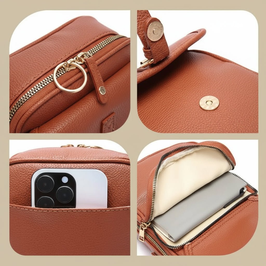 Mochila Compacta Antirroubo Guardpack com Armazenamento Seguro e Tecido Durável