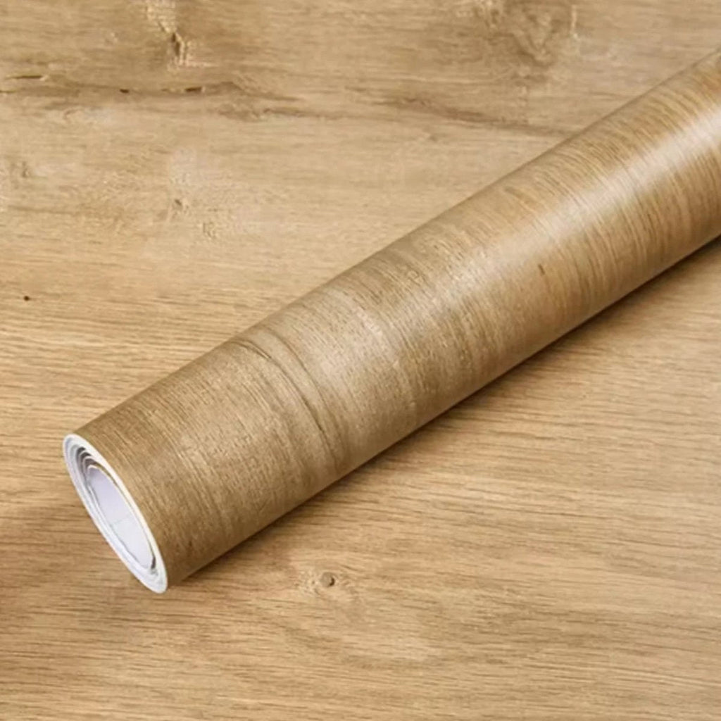 UrbanFlex Zwart Houtlook Zelfklevend Behang voor Moderne Interieurs