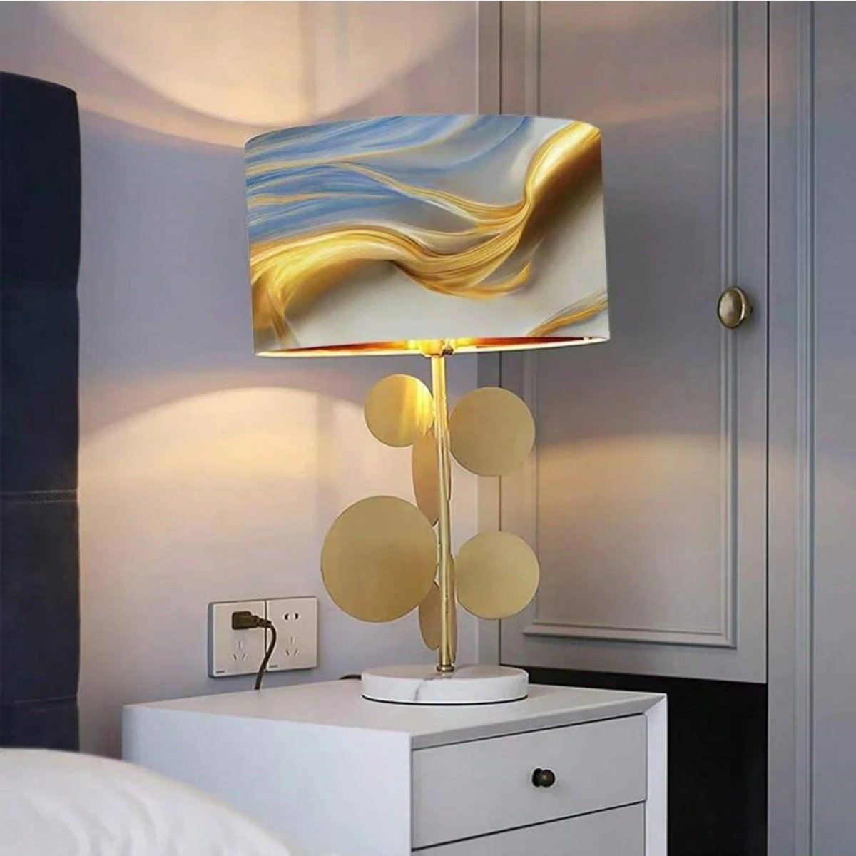 Papier peint marbré NovaShield en aluminium pour cuisines et salles de bains, résistant à l'eau, pour bricoleurs