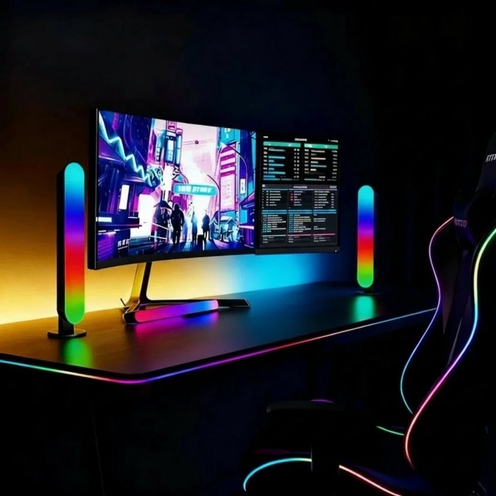 LumaPulse USB RGB Light Strip With Multiple Color Modes For Gaming Setups