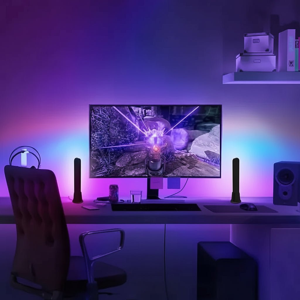 LumaPulse USB RGB Light Strip With Multiple Color Modes For Gaming Setups