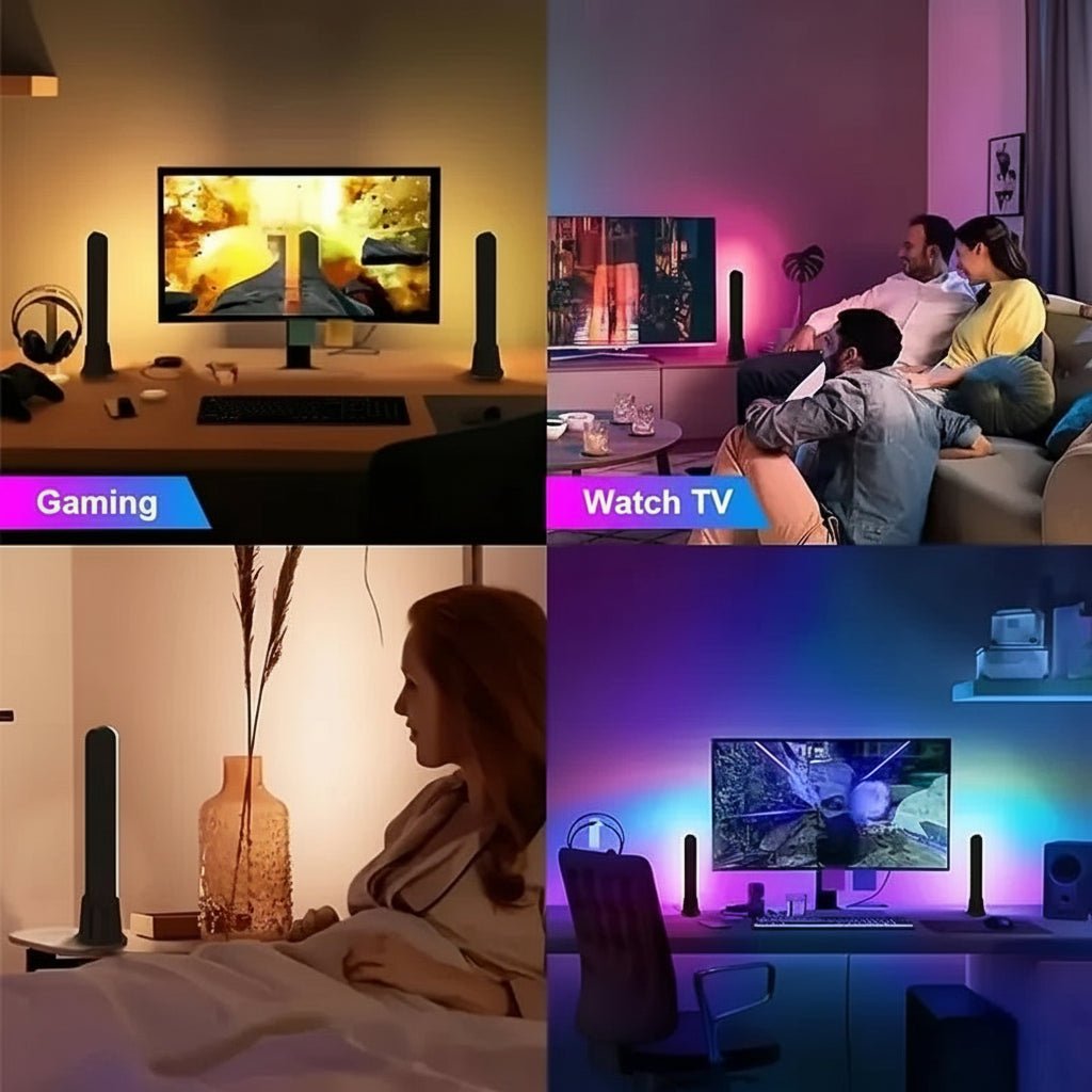 LumaPulse USB RGB Light Strip With Multiple Color Modes For Gaming Setups