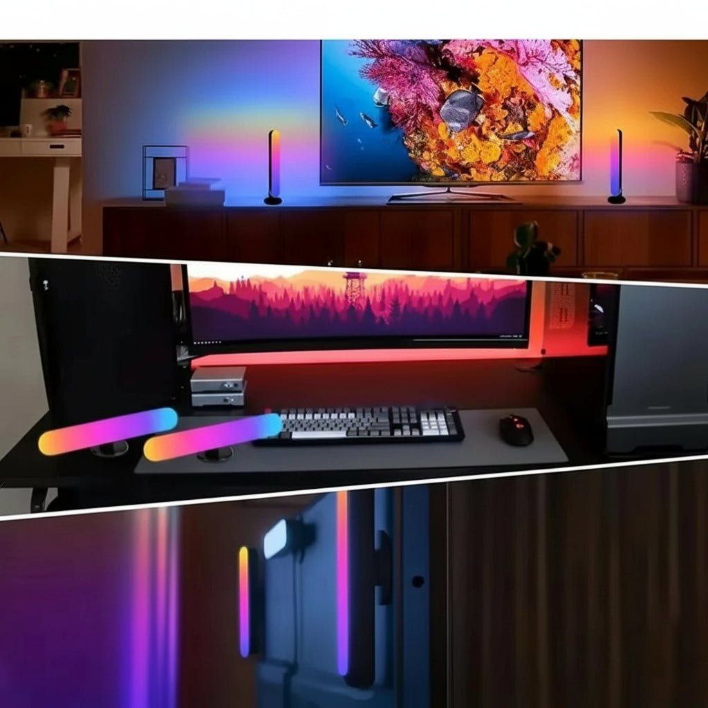 LumaPulse USB RGB Light Strip With Multiple Color Modes For Gaming Setups