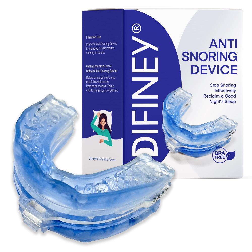 Protector Antironquidos de Silicona RestEase con Estuche de Viaje para Dormir Toda la Noche