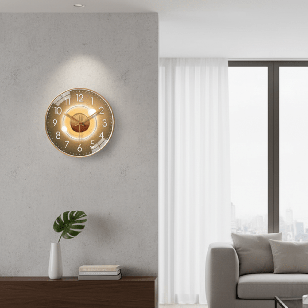 NovaTime Wall Clock With Classic Look And Precise Movement