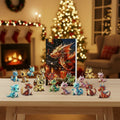 DragonRealm adventskalender med 24 samleobjekter for barn