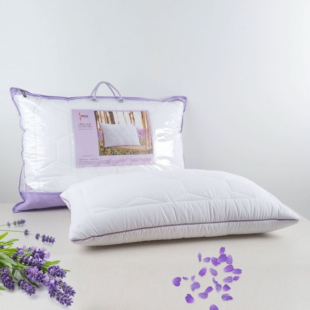 CalmNest Serenity Kissen Hypoallergen und Antibakteriell mit Lavendelduft