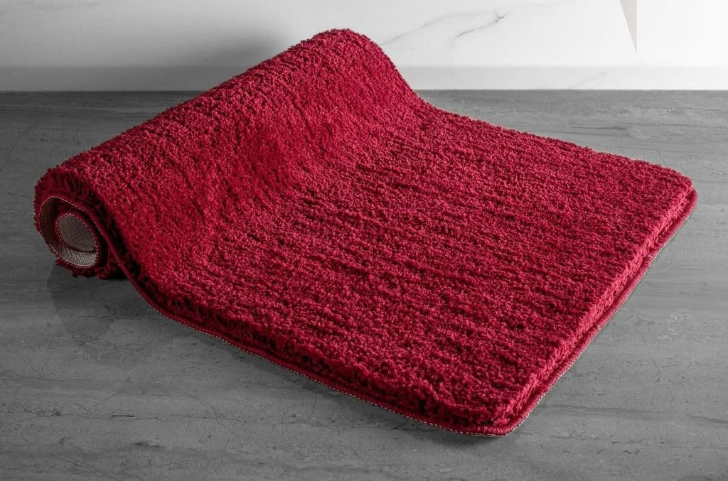 Alfombra de Baño UltraSuave de Microfibra NovaShore, Secado Rápido y Antideslizante para Baños Modernos