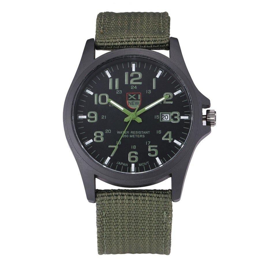 Iron Peak Watch With LED Light Waterproof And Shock Resistant Timepiece